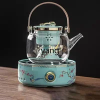 CX enclosed stove to make tea, electric ceramic stove, cooker, glass kettle, tea set 2