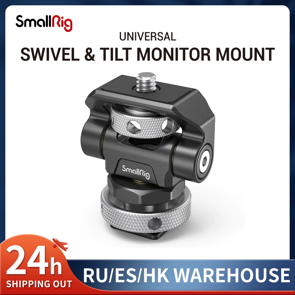 SmallRig Quick Release Monitor Holder Camera Clamp Swivel and Tilt ...