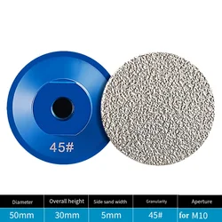 High - Performance Brazed Flat Grinding Disc for Marble and Stone Polishing