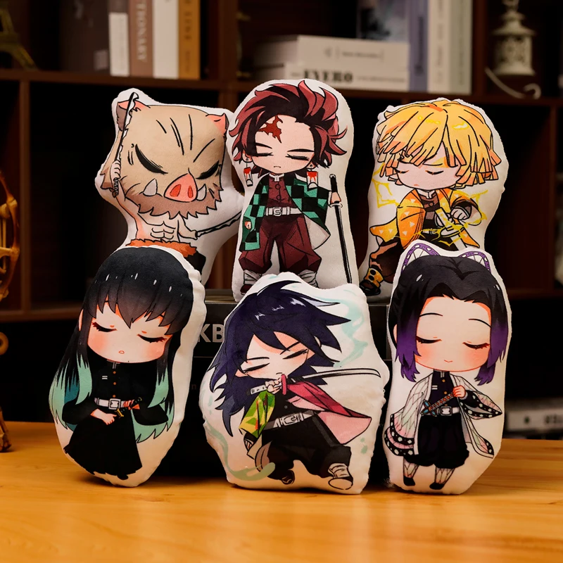 45cmDemon Slayer anime plush toys Kawaii Nezuko Shinobu Tanjiro
