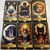 Cat tarot cards A 78 Deck English Version Board games Cards Selfcare for Tarot Readings Vibrant Easy Deck Fortune Telling Game 3