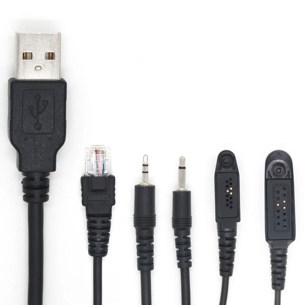 FTDI 5 in 1 Programming Cable For Motorola GP88 GP300 GP328 GP340 GP328Plus GM300 Pro5150 Two Way Radio  Brand new Two way radio