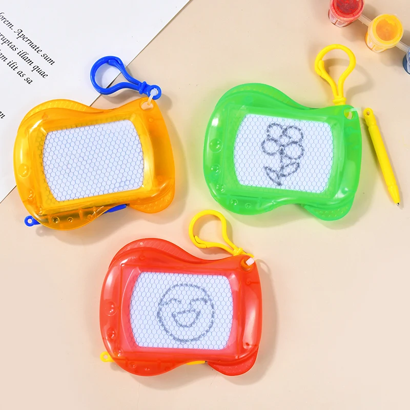 6/12 Stück Mini-Magnet-Zeichenbretter mit Schlüsselanhänger, löschbare Doodle- und Skizzenblöcke, Geburtstagsparty-Geschenke, Geschenk, Goodie Bag-Füller – Detail 6