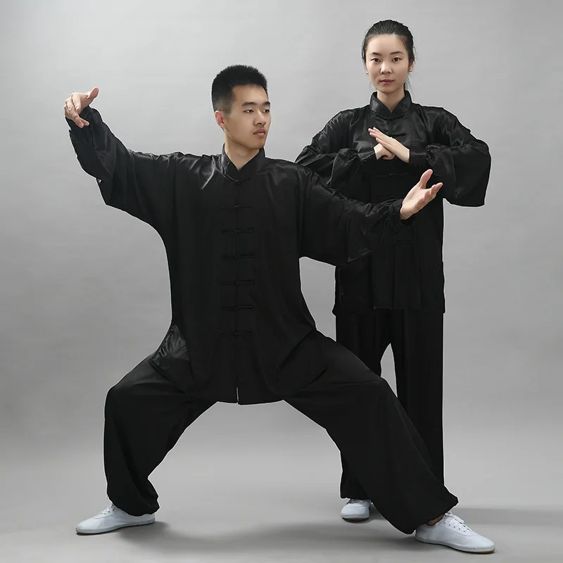 Tai Chi Clothing Unisex Chinese TaiChi Uniform for Women Men Morning Workout