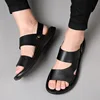 Summer Men's Business Sandals Massage Sole Men's Leather Sandals Outdoor Beach Sandals Factory Direct Sales designer sandals 5