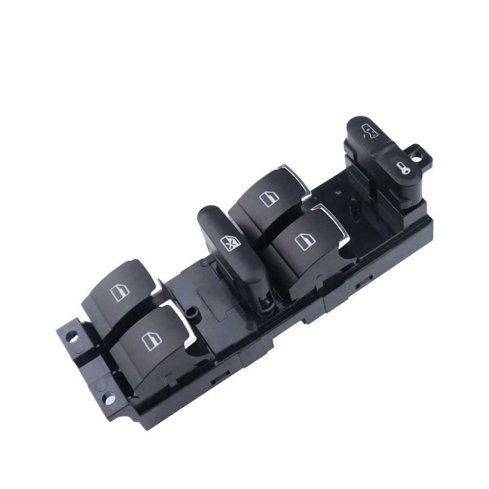Chrome Master Window Controller Switch Per Vw Jetta Golf Gti Mk4 Passat B5 Lato Guida 3 Bd959857 3Bd 959 857 1998-2005
