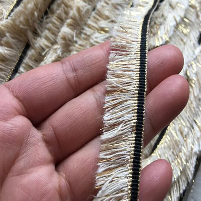 Lace Ribbon Lace Fabric Lace Sewing Accessories Lace Sewing Supplies Lace Accessories Lace Decoration 2cm Wide Cotton Embroidered Gold Flower Lace Fabric Dubai Sewing DIY Trim Fringe Tassel Applique Ribbon Collar Dress Decor