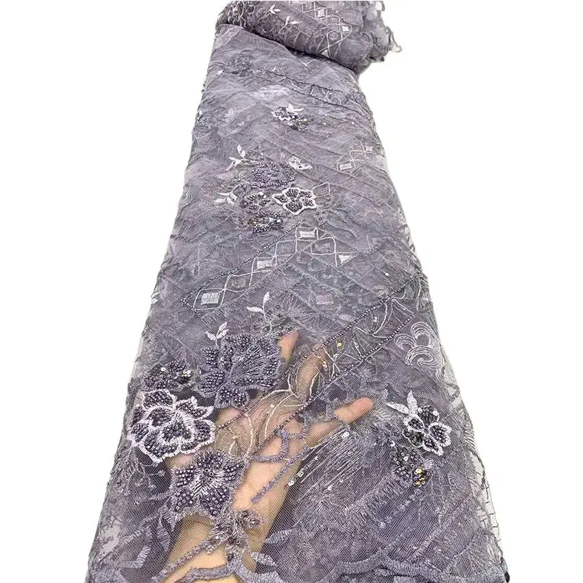

african voile lace fabric 2023 indian organza jacquard 3d floral dirac somalia dress france george wrapper very high qulit