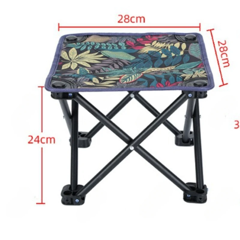 Multi-specification Metal Folding Chair Portable Camping Fishing Sketching Equipment