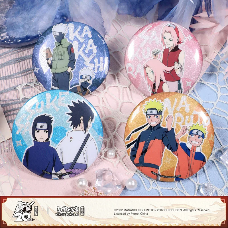NARUTO Team 7 Ninja Cosplay Official Badge - Growth Series Edition