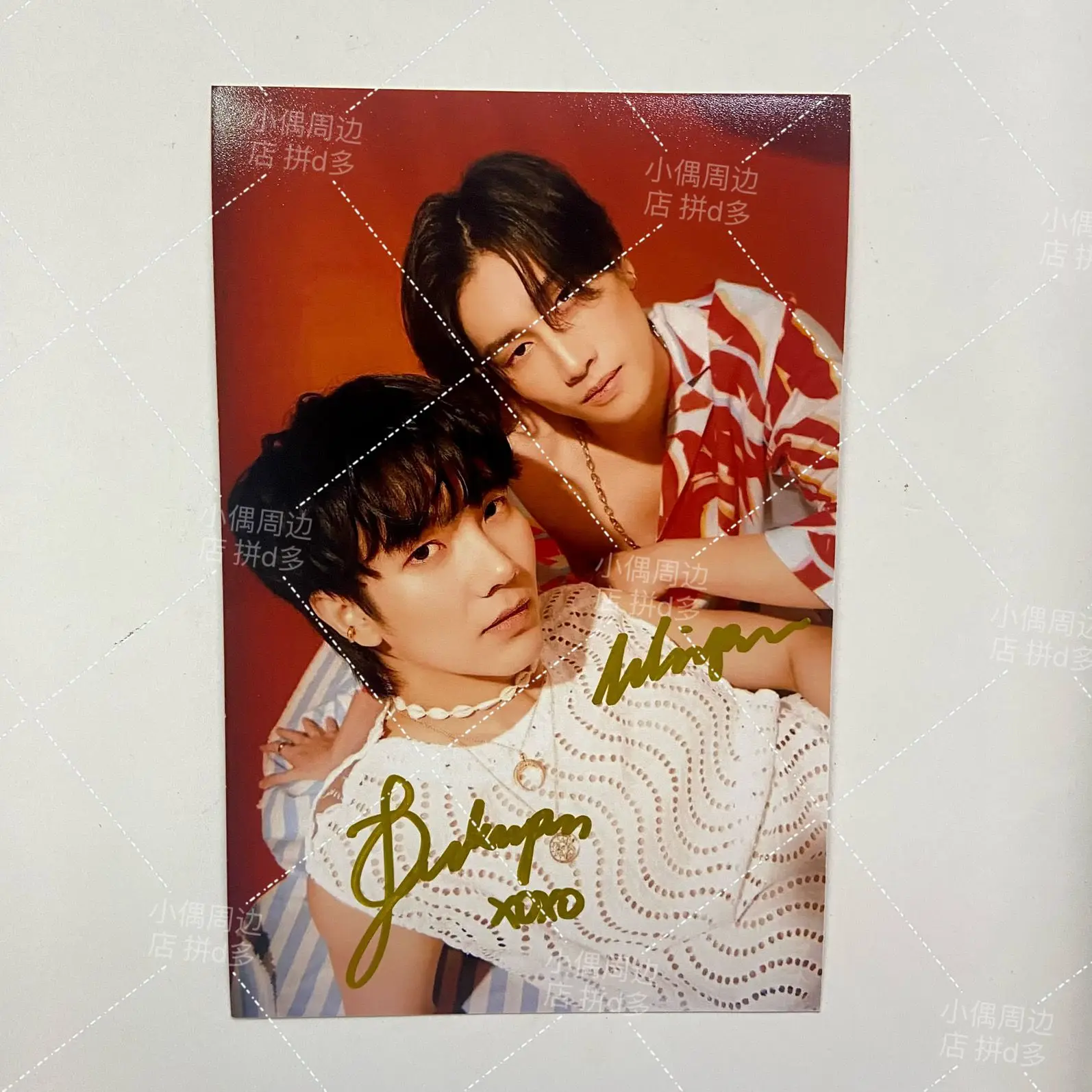 Kinnporsche Nodt キンポル カード 9枚 Bible Build kinn porsche the series Thai BL star bible build autographed