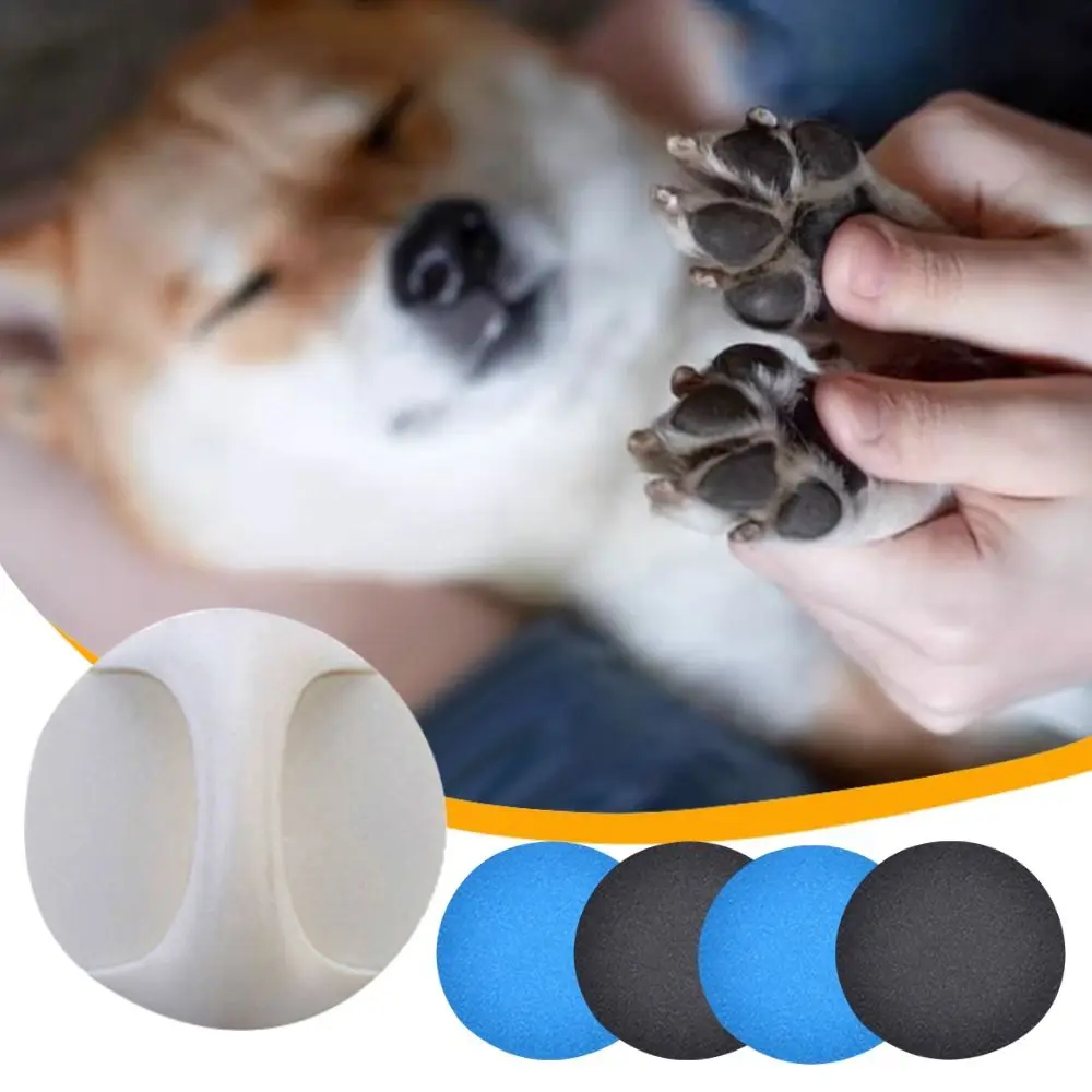 Pet Nail File Dog Nail File Dog Nail Scratch Board with 2 Replaceable Sandpapers Trimmers Round Grinder for Pet Nails