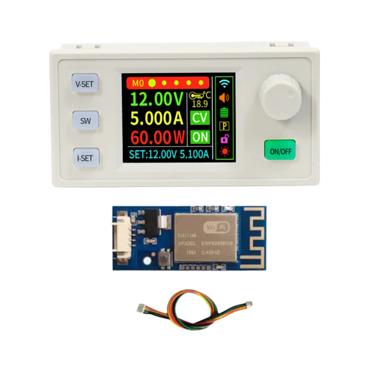 SEMOIC XY6506S Adjustable DC Regulated Power Supply+WIFI Module Constant Voltage Constant Current 65V 6A 390W Step-Down Module