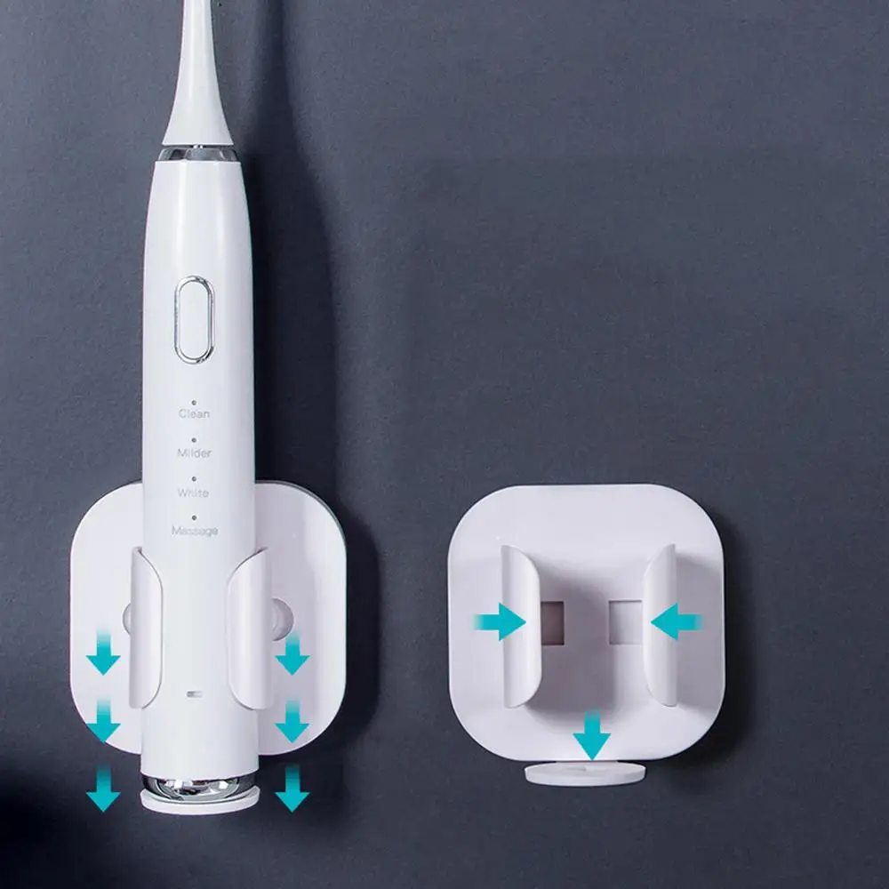 Telescopic Gravity-Sensing Electric Toothbrush Holder Wall Hanging Couple Toothbrush Drain Storage Bathroom Organizer