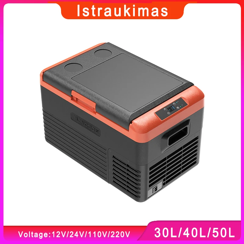 Car Refrigerator 30L/40L/50L 110V-240V Freezer Cooler Fridge 12V/24V Car Home Outdoor Camping Alpicool