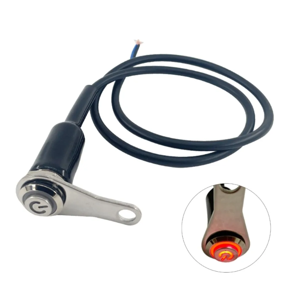 Universal Motorcycle Handlebar Warning Light Control Switch