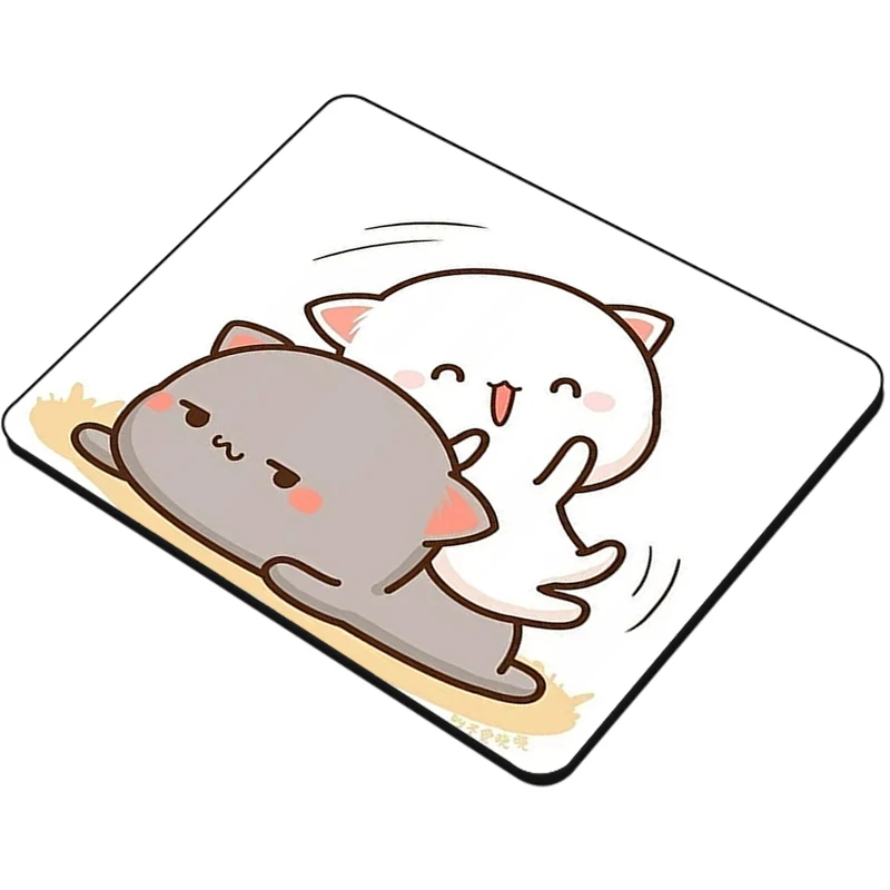 thumbnail image 1 of Alfombrilla de ratón para juegos con teclado Xl Peach Mochi Cat, alfombrilla para Pc, alfombrilla para jugador, alfombrilla para ratón Cs Go, alfombrillas de ratón de Anime Xxl, alfombra para escritor, 1 of 5