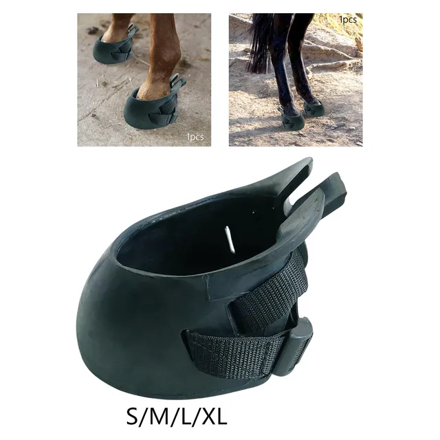 Horse Hoof Boots Equine Hoof Protector Equestrian Equipment Outdoor Durable Horses Protection for Training Riding Parts Horse Hoof Boots Equine Hoof Protector Equestrian Equipment Outdoor Durable Horses Protection for Training Riding Parts