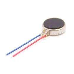 Mini Vibration Motor with Wire Flat Button Type Motor For Mobile Phone Tablet Mini Fan Electronics Appliances Dropshipping