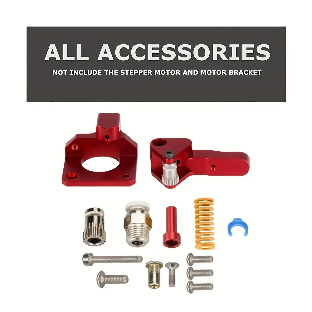 High-Performance Dual Gear Extruder Upgrade for 3D Printers - Optimized for TPU Filament