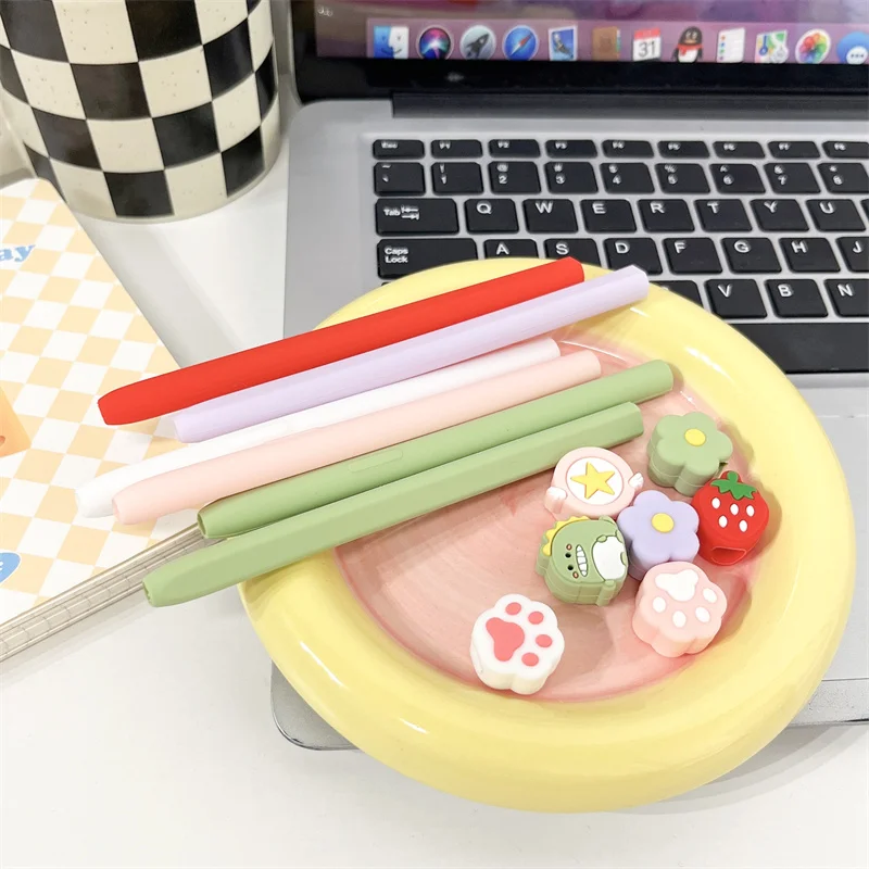 Cartoon Cute Silicone Shockproof Pencil Case