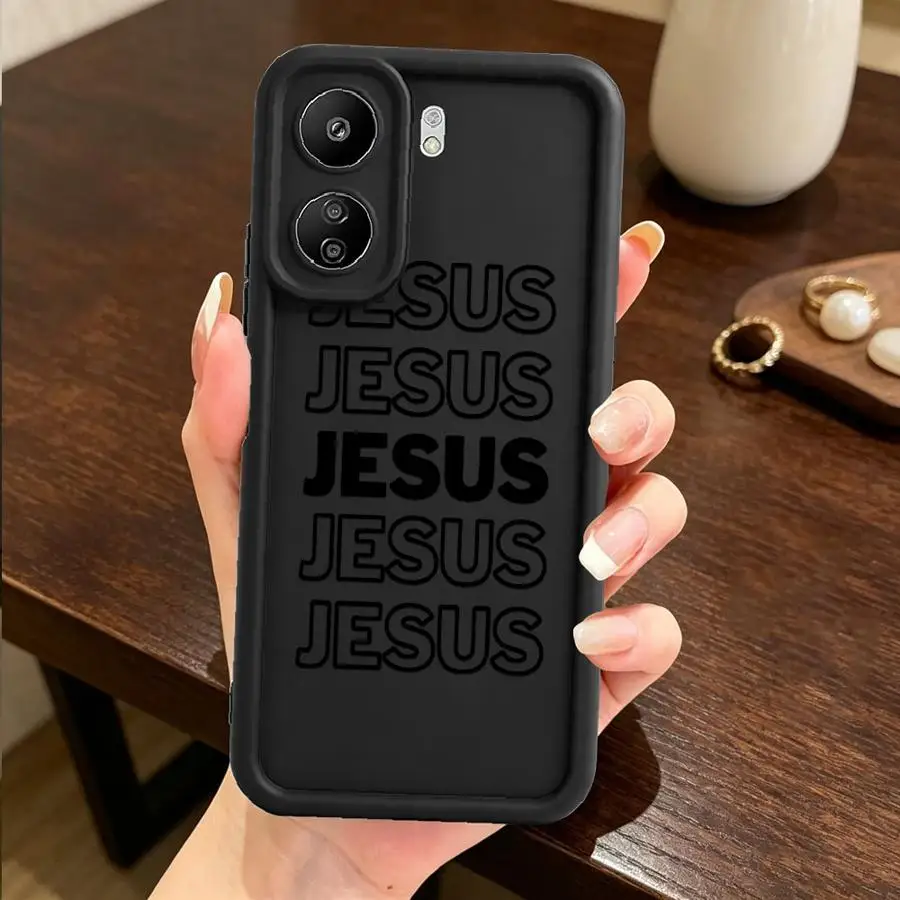 Premium Phone Cover with Jesus Logo Design