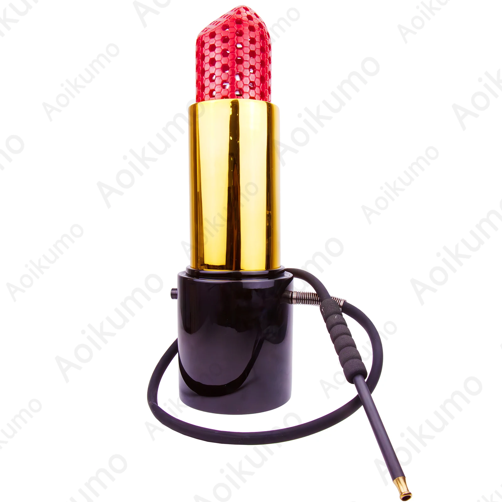 Big Red Lipstick Hookah with All Accessories Luxury Nargile Sheesha Narguile Chicha Cachimbas Shisha Complete Set