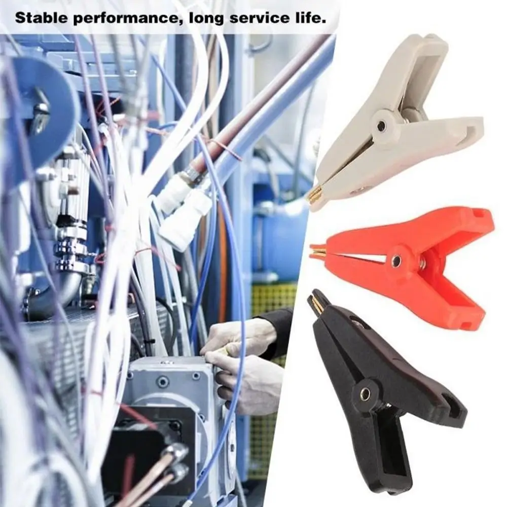 Metal Test Clips Electrical Flat Crocodile Clip LCR Kelvin Alligator Clamp Copper Brass alligator clips,electric test clamp,electrical clamp,test clip