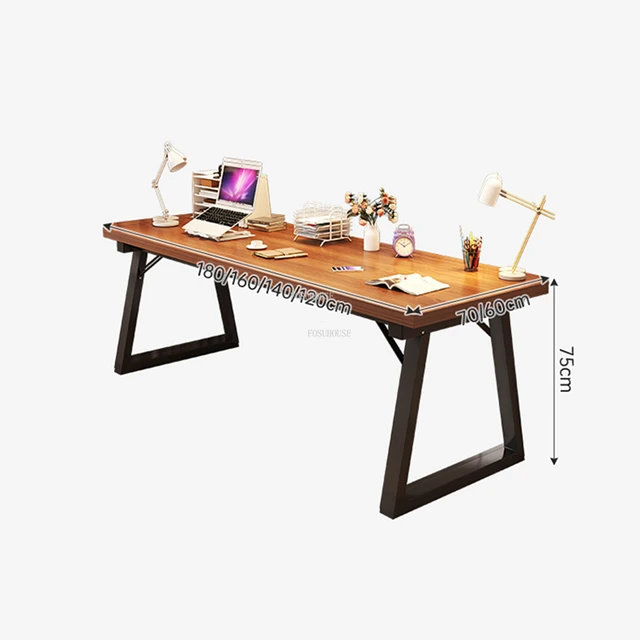 Japanese Wooden Desktop Computer Desks Home Office Furniture Storage Table  Bookshelf Modern Student Bedroom Office Writing Desk - Computer Desks -  AliExpress