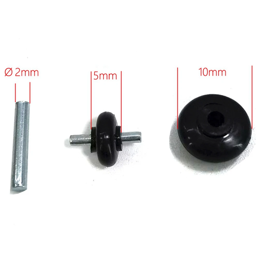 

3x Axles and Rollers Motorized Heads Small Shaft Wheels for Dyson Vacuum Cleaner Powerheads Replacement