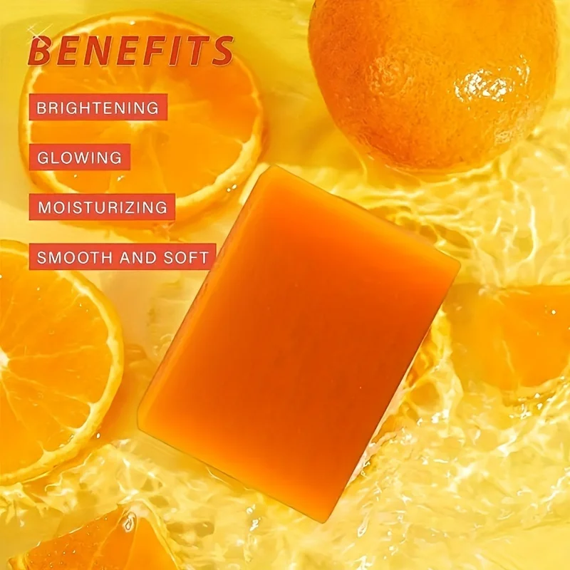 Kojic Acid Soap 1/6Pieces Face Body Bath Soap Safe Natural for Men Women Glowing Hydrated Blackheads Removal Makeup