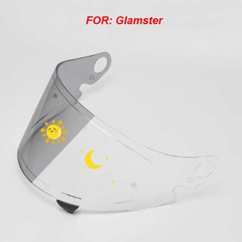 SHOEI 글램스터용 광변색 바이저, CPB-1V 레트로 헬멧 바이저 렌즈, 오토크로믹 렌즈, 헬멧 쉴드, 자외선 차단