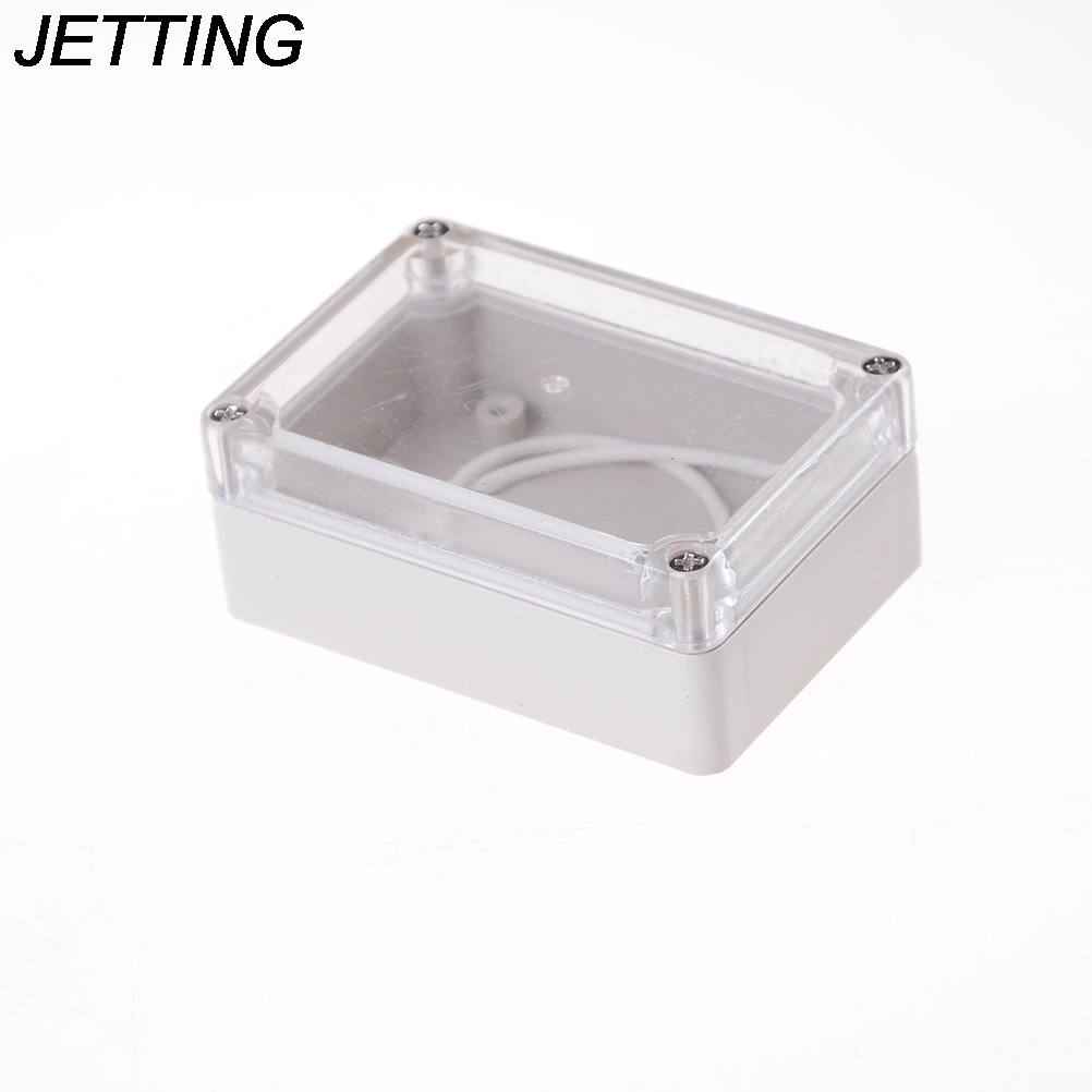 83x58x33mm Waterproof Enclosure Case Clear Cover Plastic DIY Electronic Project Instrument Box 1pc Dropshipping