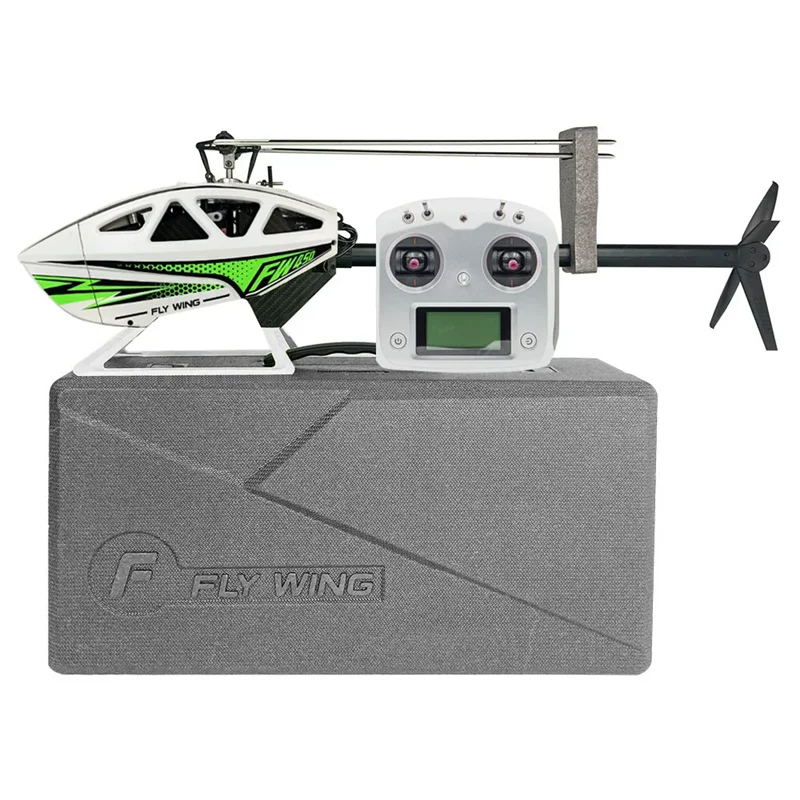 플라이윙 RC 헬리콥터 FW450L 6CH ATT 모델 지능형 스턴트 비행 GPS, ACE 비행 컨트롤, 싱글 블레이드 RC 비행기 성인용 선물