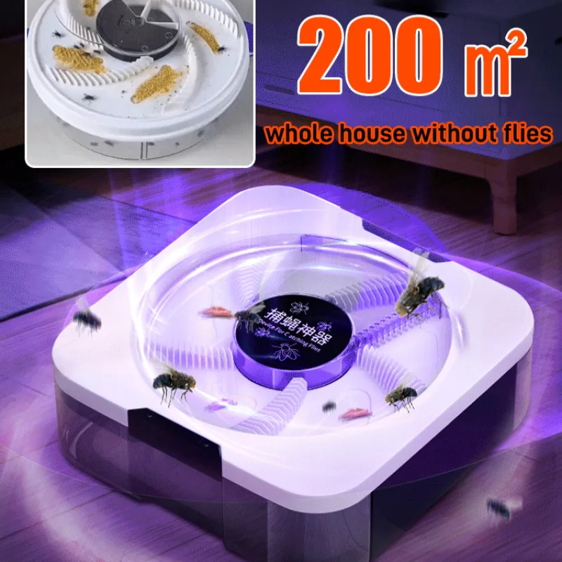 USB Flycatcher With Baits Electric Fly Trap USB Insect Pest Catching