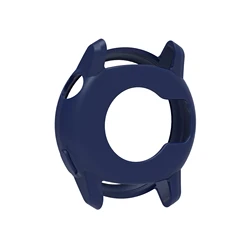 Durable Silicone Protective Sport Case with Screen Guard - Coros Pace 2 (Blue)