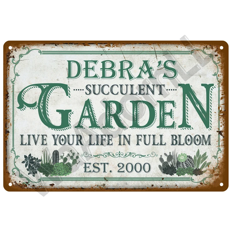 Retro Blumen Vogel Metall Zeichen Garten Dekorationen Wand Kunst Wandbild Vintage Zinn Zeichen Hause Platte Zimmer Dekor Garten Malerei Geschenk Bauernhof – Detail 6