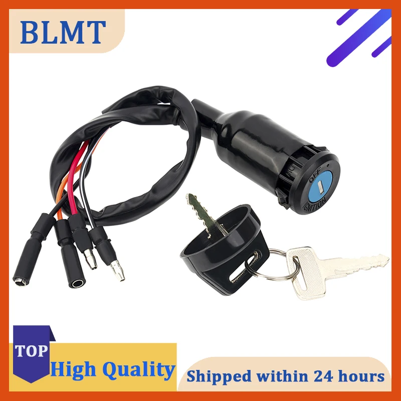 Motorcycle Ignition Key Switch Electric Door Lock For Honda FourTrax 300 TRX300FW 4x4 TRX300 TRX 300 2x4 1990-2000 35191-HC4-670 motorcycle ignition key switch electric door lock for honda fourtrax 300 trx300fw 4x4 trx300 trx 300 2x4 1990 2000 35191 hc4 670