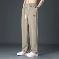Casual Long Jogger Sweat Pants Men For Quick Drying Spring And Summer Thin Trendy Straight Leg Loose Flowing Fashion Trousers 1