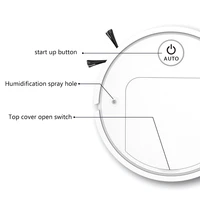 Ultra-thin Robot Vacuum Cleaner Intelligent Cleaning System Clean Carpet Floor 2