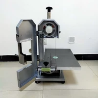 Commercial Electric Meat Bandsaw Stainless Steel Vertical Bone Sawing Machine Kitchen Cutting 1