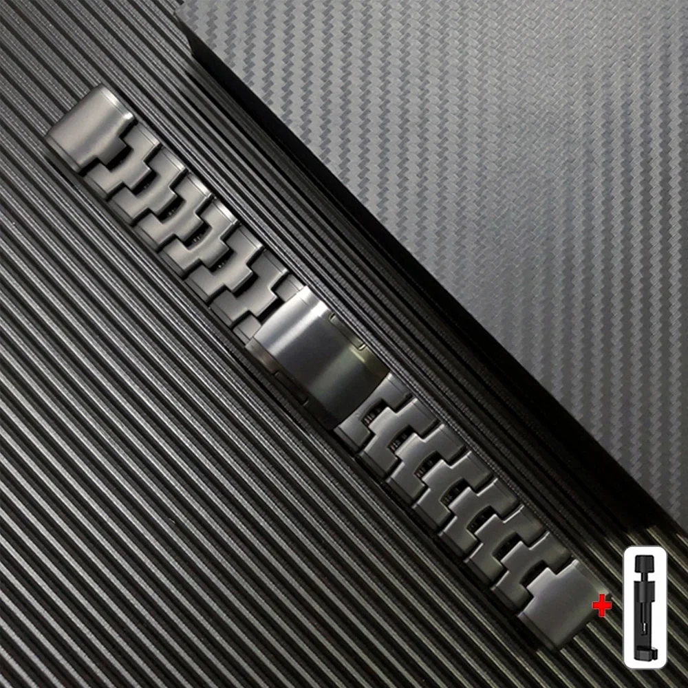 Premium Titanium Quickfit Watch Band - 26mm & 22mm
