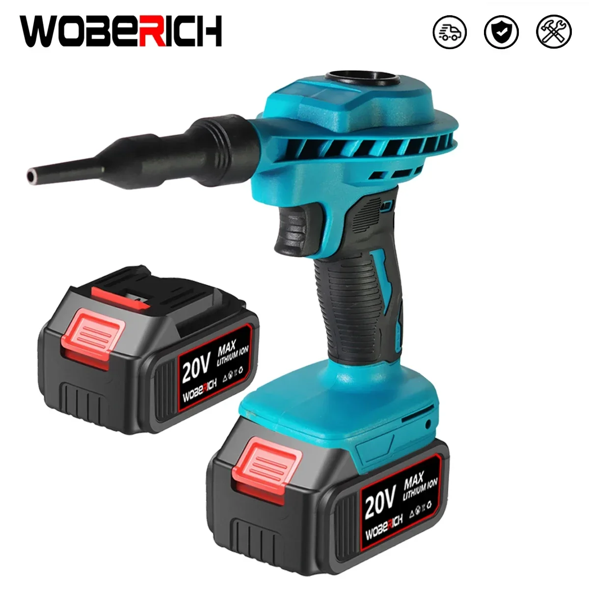 무선 공기 송풍기, 다기능 충전식 팽창기, 진공 송풍기, 마키타 18V 배터리용 공기 먼지 전동 공구 