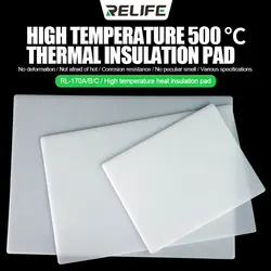 NEW RELIFE RL-170A/B/C High Temperature Heat Insulation Pad Various Sizes