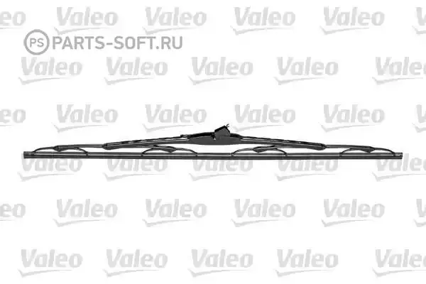 Valeo 628601 vl628601 _ wiper blade optible 600/24 with nozzle washing. Adapter 11x4 M10 \ Universal | Автомобили и мотоциклы