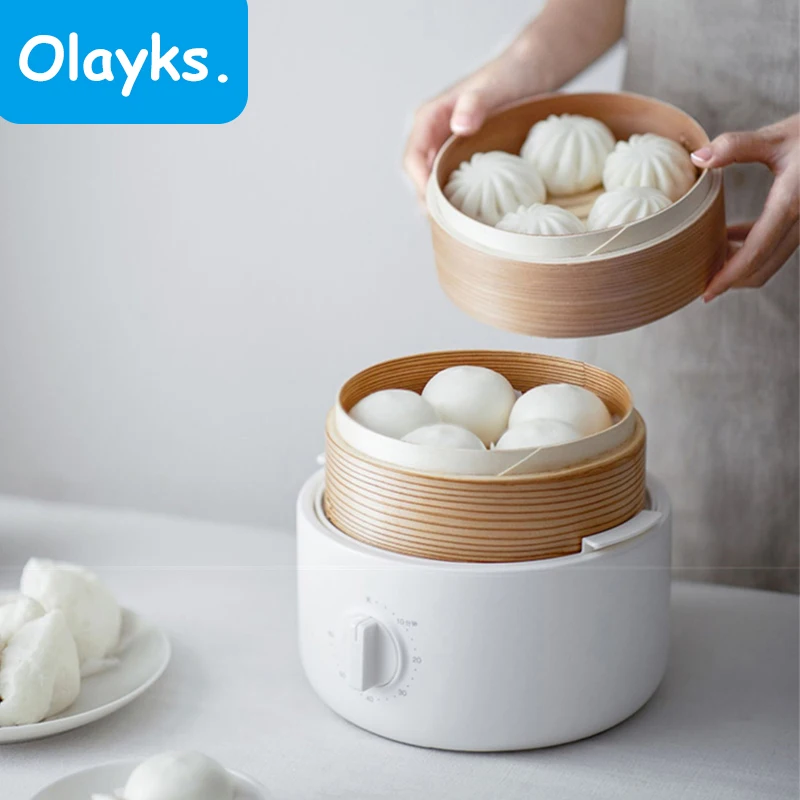 

Olayks Bread Steamer Cooker Rice Roll Steamer Multifunctional Cecotec Electric Food Kingdom Kitchen Buffet Food Warmer Steam Pot