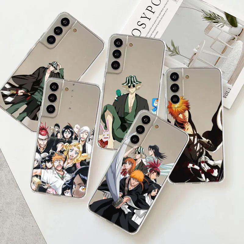 Kisuke Urahara Bleach Anime Soft Case For Samsung Galaxy S21 FE S10