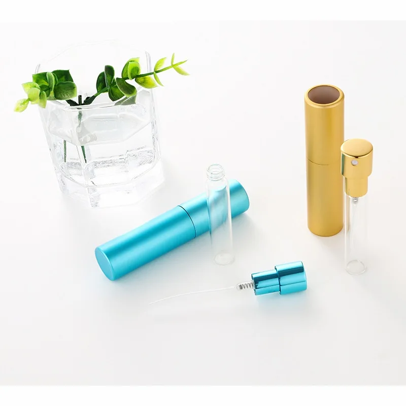 5ml Portable Mini Refillable Perfume Bottle Spray Empty Cosmetic Containers Atomizer Bottling For Travel Tool