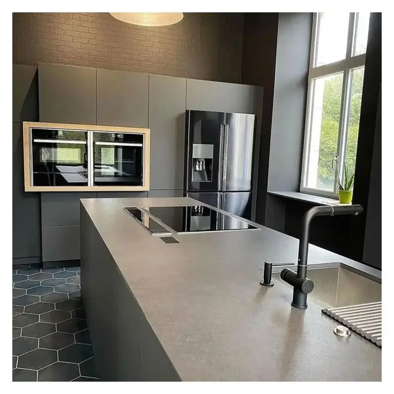 L Shaped Matt Modular Kitchen Designs Modular Kitchen With Island muebles de cocina para ahorrar espacio