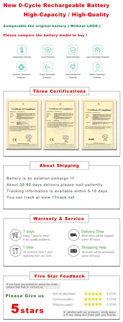 Batterie De Remplacement 3000mAh Pour Huawei Honor 7 PLK-L01 - Neuf - Compatible Générique